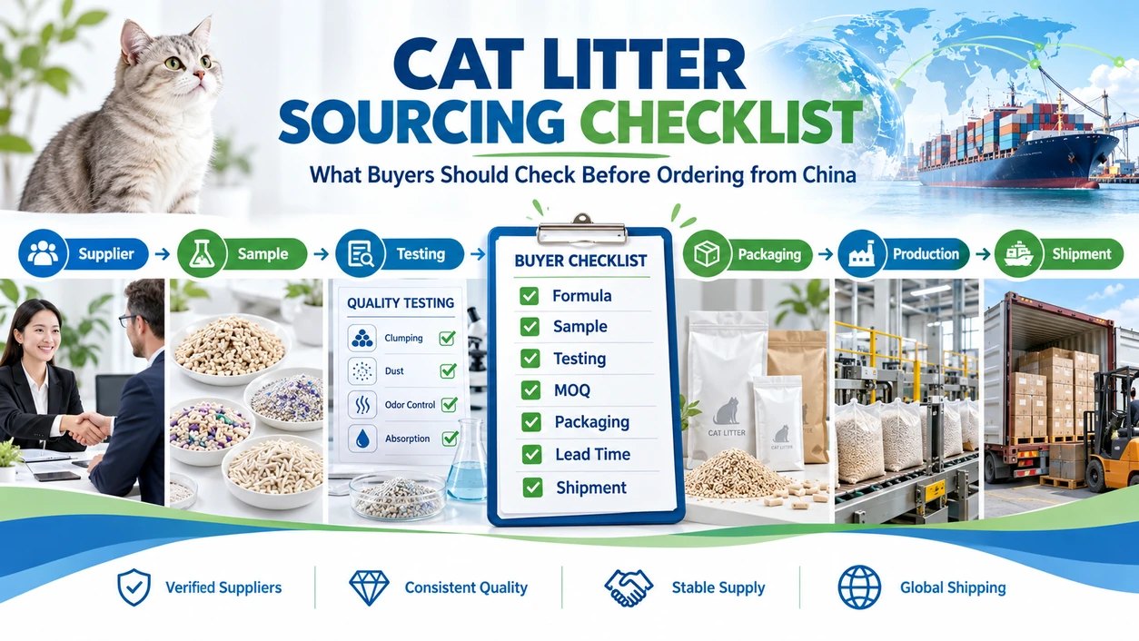 What Should Buyers Check Before Ordering Cat Litter from China?